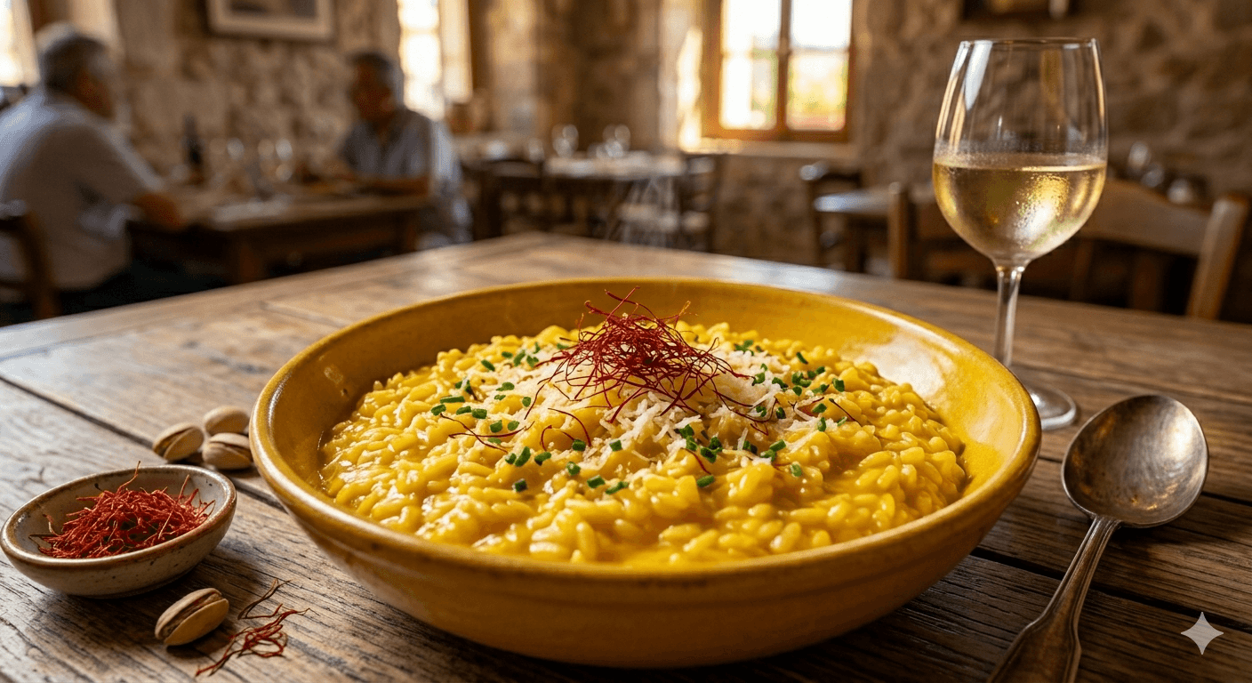 Risotto Milanese au Safran : La Recette Italienne Authentique